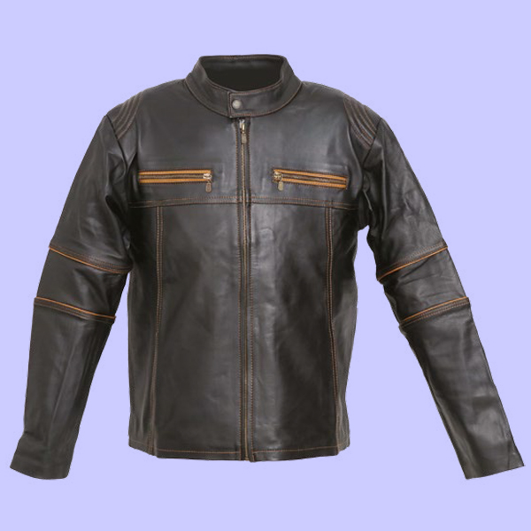 Chamarra de Piel Alex para Caballero - Kenai