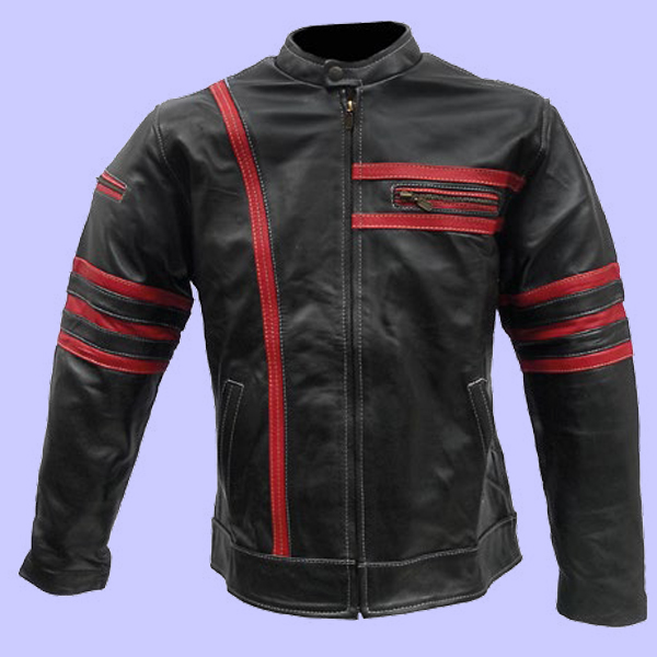 Chamarra de Piel Cougar para Caballero - Racer