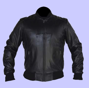 Chamarra de Piel Bayron para Caballero - Bomber