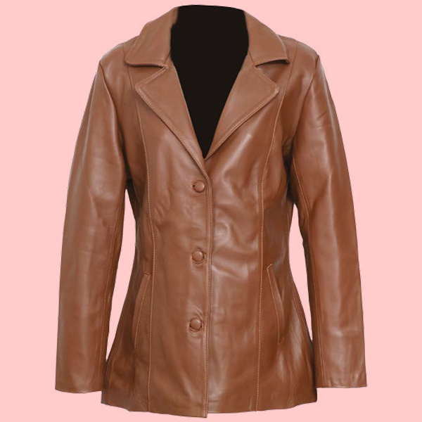 Chamarra de Piel Valentina Para Dama - Burdeos