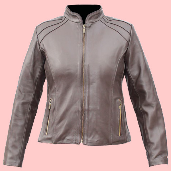 Chamarra de Piel Alejandra Para Dama - Alejandría