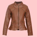 Chamarra de Piel Yessi Para Dama - Praga