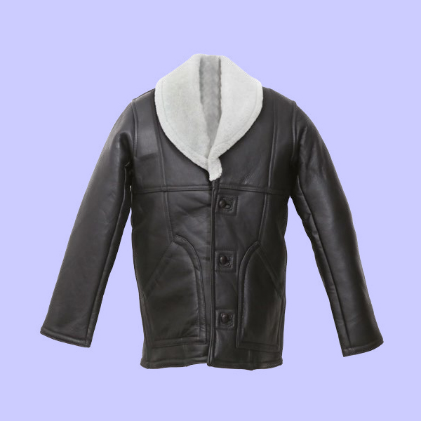 Chamarra de Piel Marlboro Hidrofugada  para Caballero - Estepa