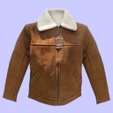 Chamarra de Piel para Caballero Kassandra Select - Modelo Origen – CORTA NATURAL