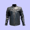 Chamarra de Piel para Caballero Kassandra Select - Modelo Troya - Héctor